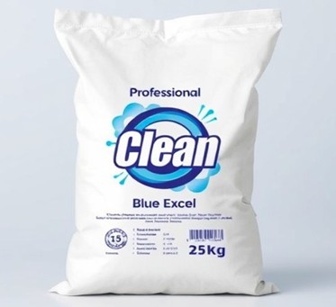 Professional Clean Blue Excel Detergent Powder