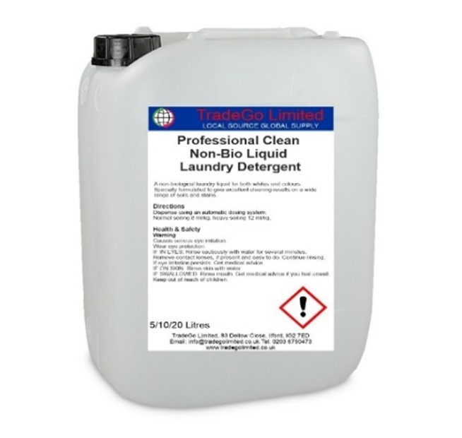 Professional Clean Non-Bio Liquid Laundry Detergent